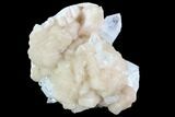 Zoned Apophyllite Crystals With Stilbite - India #92245-1